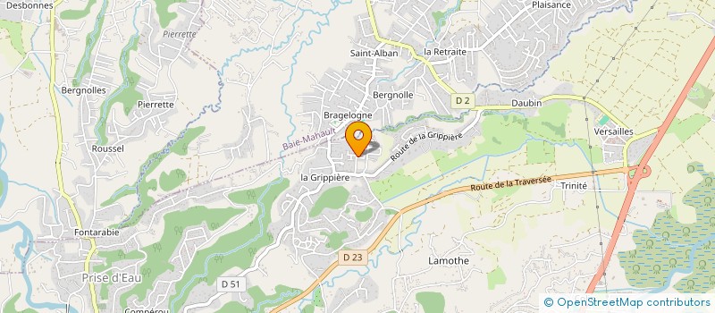 localisation de l'entreprise SCI SAJE à PETIT-BOURG
