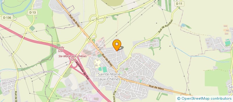 localisation de l'entreprise SCI SAJE  SAINTE-MARIE-AUX-CHENES