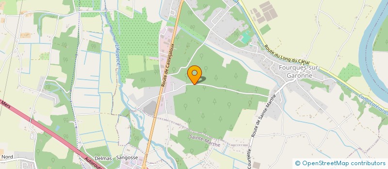 localisation de l'entreprise SCI SAJEMA  FOURQUES-SUR-GARONNE