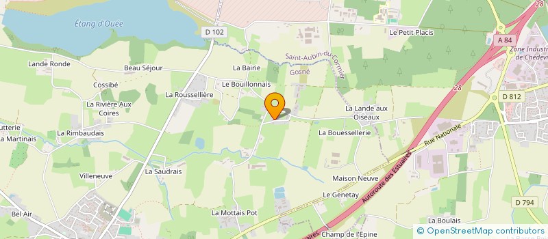 localisation de l'entreprise SCI SAJESOL  GOSNE