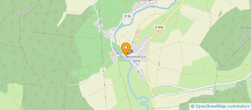 localisation de l'entreprise SCI SAJIPO  SARREWERDEN