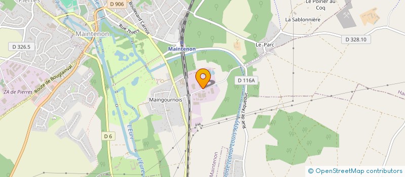 localisation de l'entreprise SCI SAJODA à MAINTENON