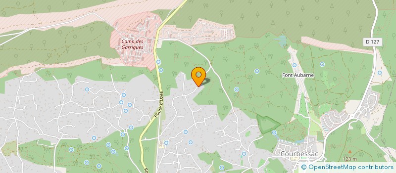 localisation de l'entreprise SCI SAJULOSCAR  NIMES