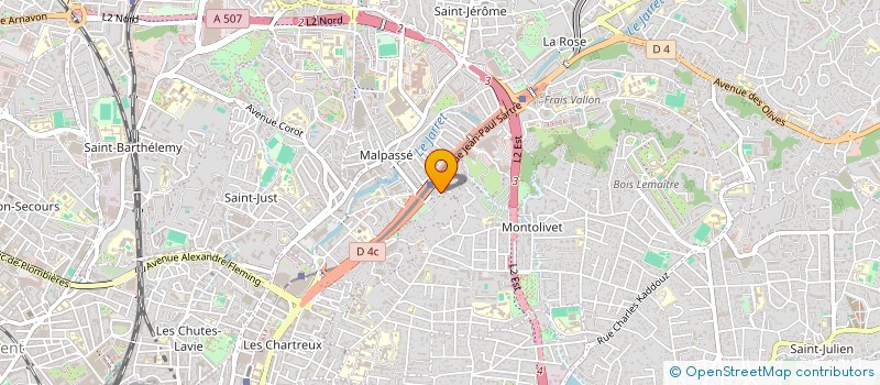localisation de l'entreprise SCI SAKAMANGA à MARSEILLE