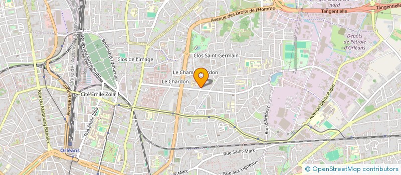 localisation de l'entreprise SCI SAKI à ORLEANS