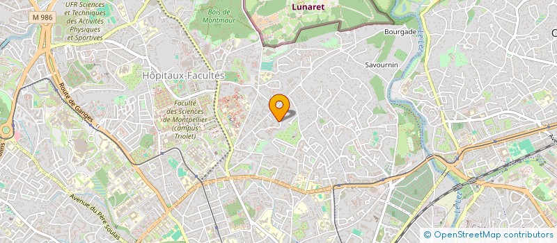 localisation de l'entreprise SCI SALAGOU à MONTPELLIER