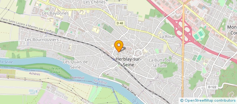 localisation de l'entreprise SCI SALAH BEY  HERBLAY-SUR-SEINE