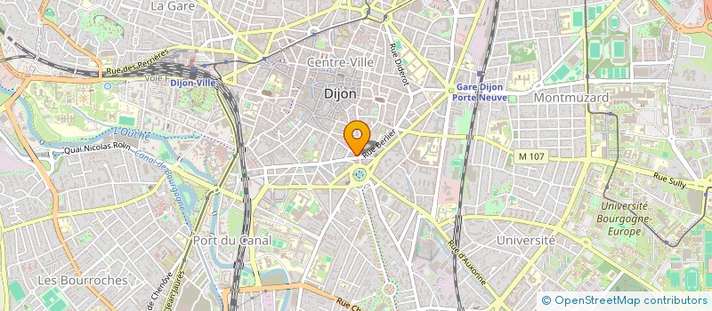 localisation de l'entreprise SCI SALAMATE à DIJON