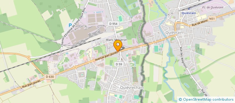 localisation de l'entreprise SCI SALAMBO  QUIEVRECHAIN