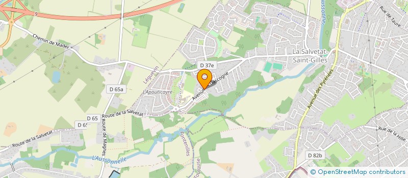 localisation de l'entreprise SCI SALAMENTE  LA SALVETAT-SAINT-GILLES