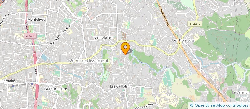 localisation de l'entreprise SCI SALAMHUGOLLIEZ à MARSEILLE