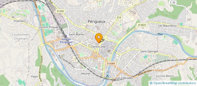 localisation de l'entreprise SCI SALAMMBO à PERIGUEUX