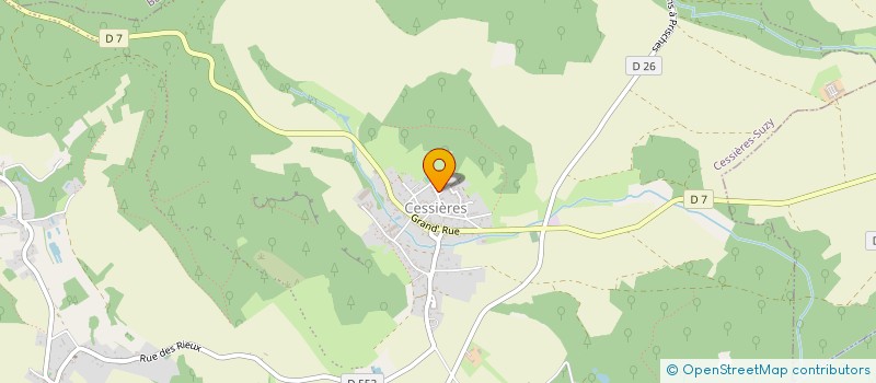 localisation de l'entreprise SCI SALANDRE ARTARIT  CESSIERES-SUZY