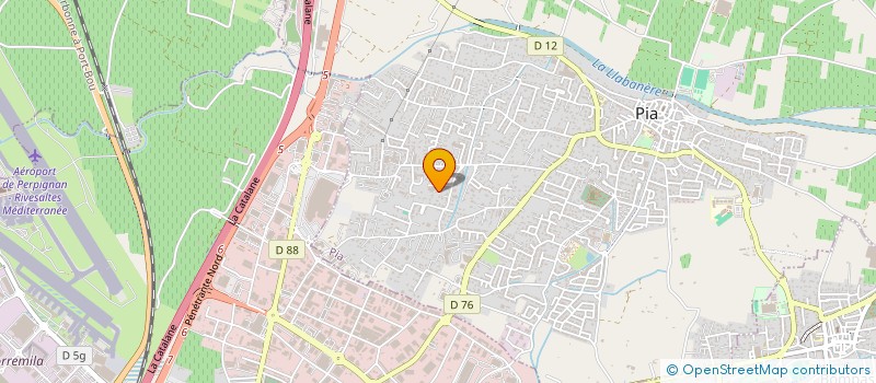 localisation de l'entreprise SCI SALANQUE INVESTISSEMENTS M P  PIA