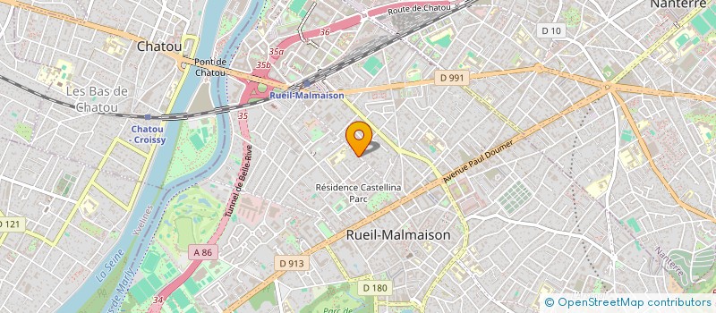 localisation de l'entreprise SCI SALAUN à RUEIL-MALMAISON