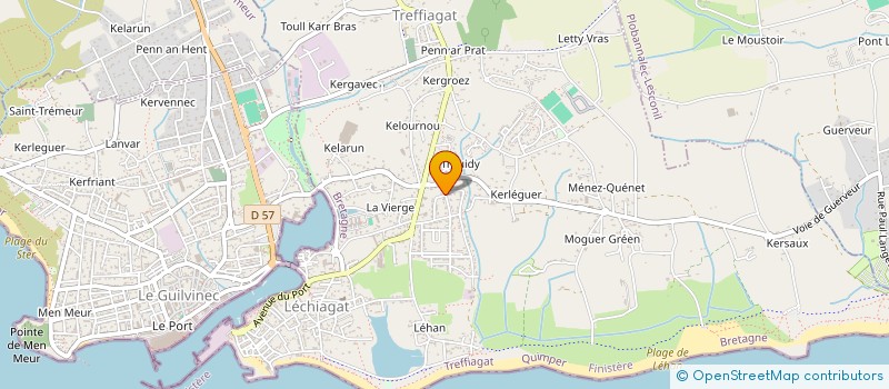 localisation de l'entreprise SCI SALAUN  TREFFIAGAT