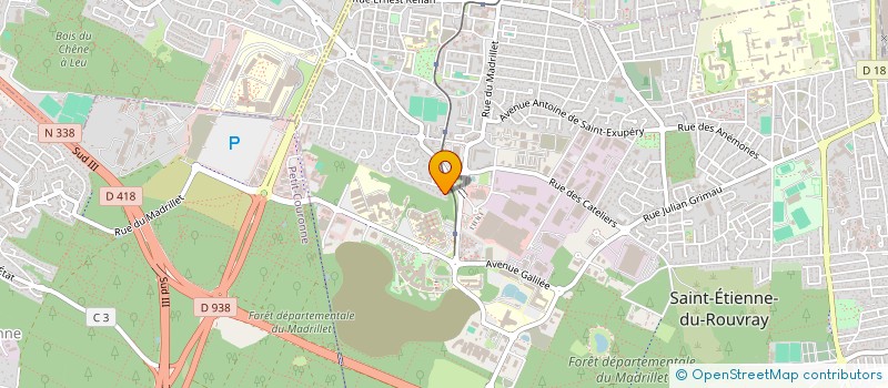 localisation de l'entreprise SCI SALAUN GADEAU DE KERVILLE  SAINT-ETIENNE-DU-ROUVRAY