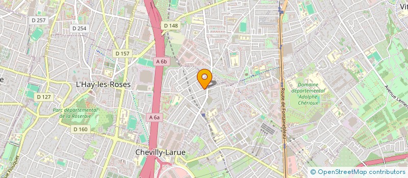 localisation de l'entreprise SCI SALAZ  L'HAY-LES-ROSES