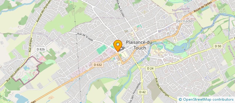 localisation de l'entreprise SCI SALAZAR  PLAISANCE-DU-TOUCH