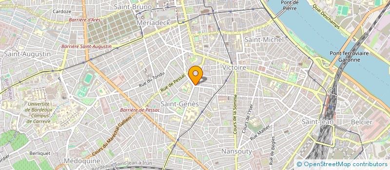 localisation de l'entreprise SCI SALCY  BORDEAUX