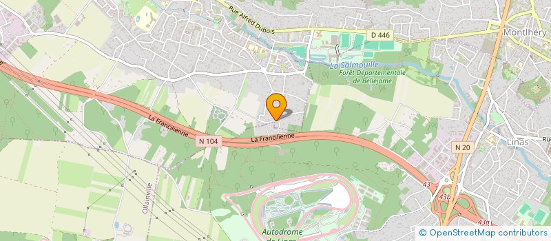 localisation de l'entreprise SCI SALD  MARCOUSSIS