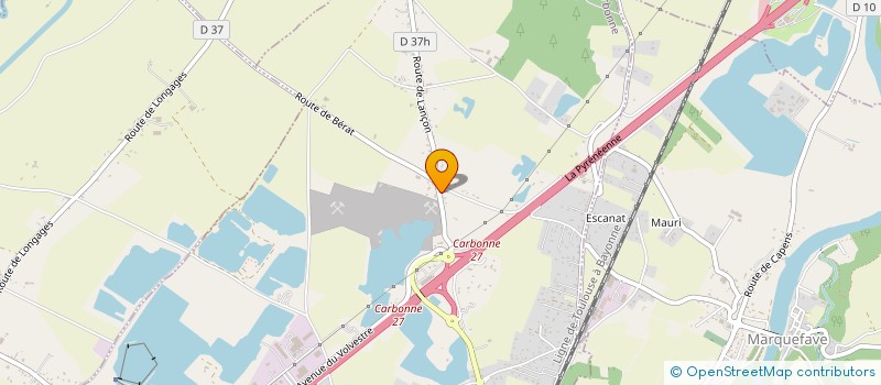 localisation de l'entreprise SCI SALEC  CARBONNE