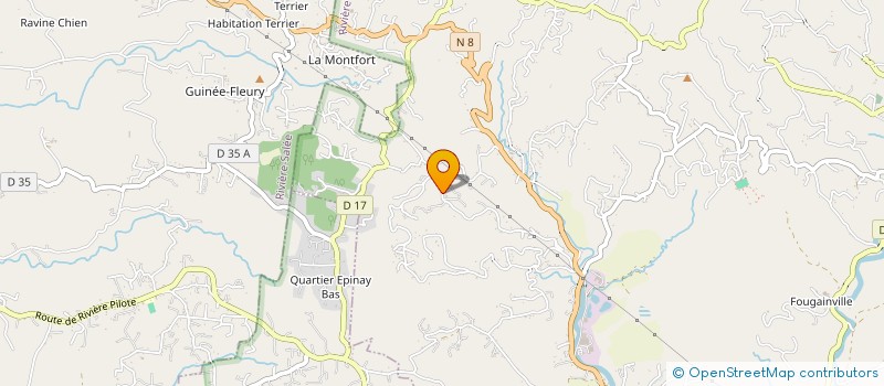 localisation de l'entreprise SCI SALEENNE  RIVIERE PILOTE