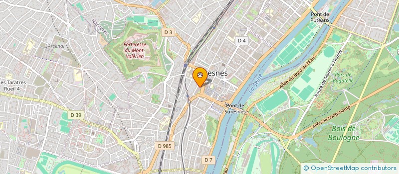 localisation de l'entreprise SCI SALEHA à SURESNES