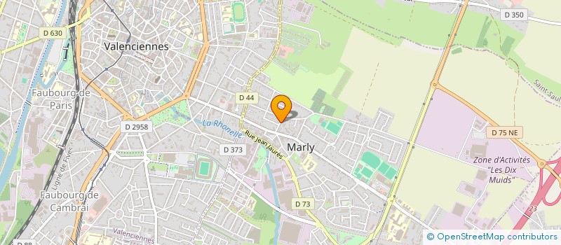 localisation de l'entreprise SCI SALEHU à MARLY