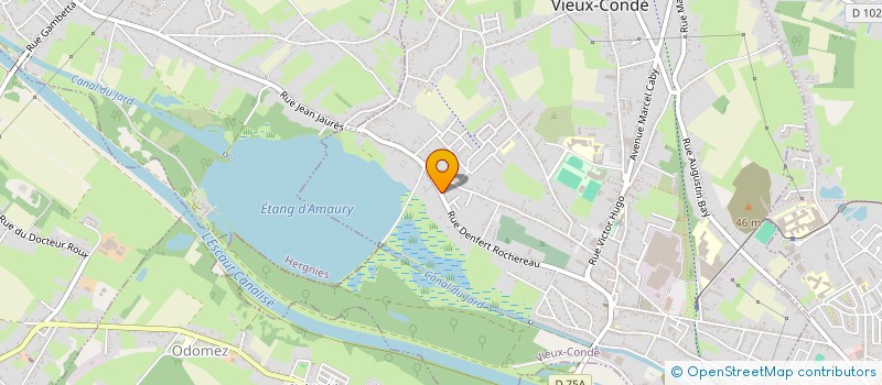 localisation de l'entreprise SCI SALEM  VIEUX-CONDE