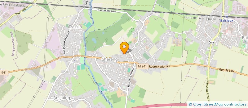 localisation de l'entreprise SCI SALEM  CHERENG