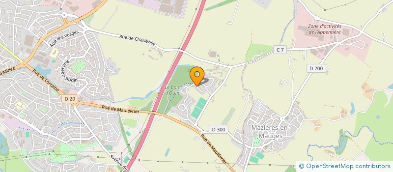 localisation de l'entreprise SCI SALEMA à CHOLET