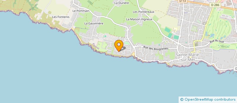 localisation de l'entreprise SCI SALEMO  PORNIC