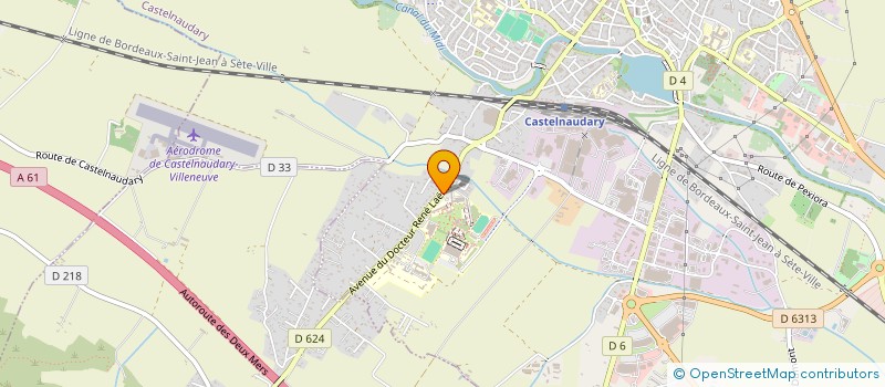 localisation de l'entreprise SCI SALEN  CASTELNAUDARY