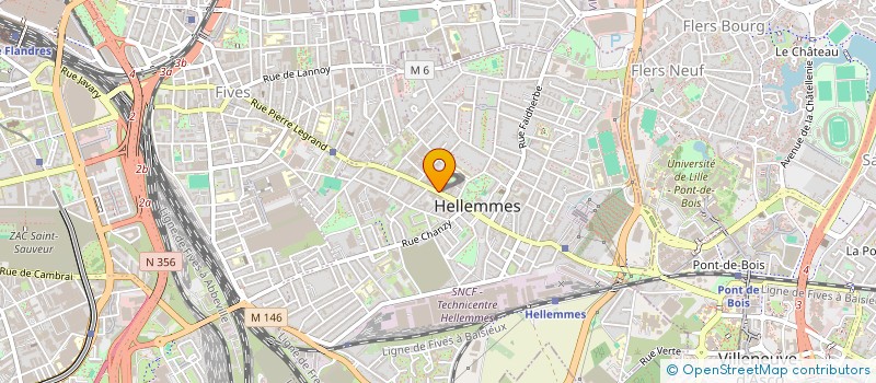 localisation de l'entreprise SCI SALENGRO 115-117 à LILLE