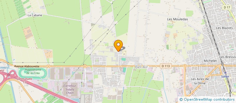 localisation de l'entreprise SCI SALENGRO  SALON-DE-PROVENCE