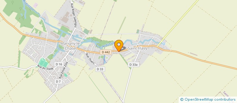 localisation de l'entreprise SCI SALENGRO  SAINT-FLAVY