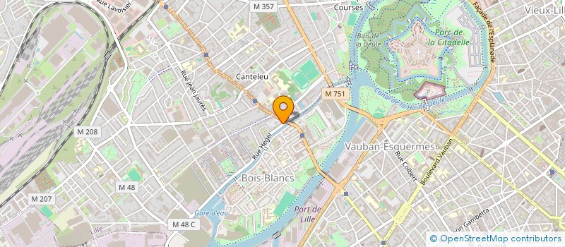 localisation de l'entreprise SCI SALENGRO IMMO à LILLE