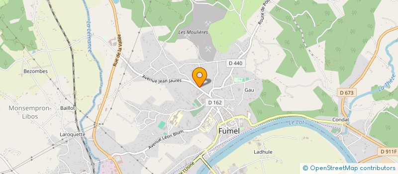 localisation de l'entreprise SCI SALESSE  FUMEL