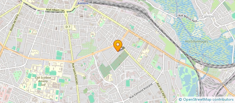 localisation de l'entreprise SCI SALHI à AMIENS