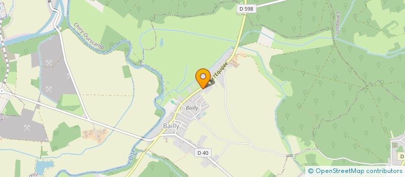 localisation de l'entreprise SCI SALICORNE  BAILLY