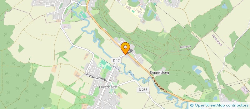 localisation de l'entreprise SCI SALIMA  HIRTZBACH