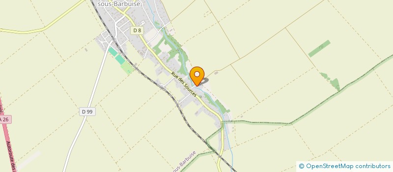 localisation de l'entreprise SCI SALIN LA BARBUISE  CHARMONT-SOUS-BARBUISE