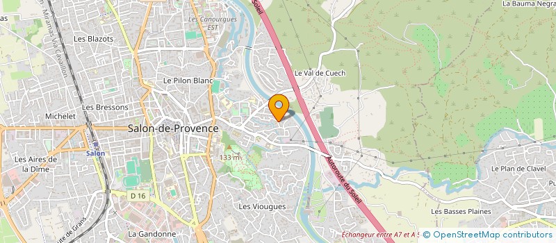 localisation de l'entreprise SCI SALINE  SALON-DE-PROVENCE