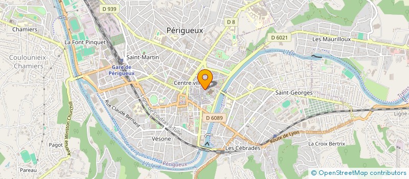 localisation de l'entreprise SCI SALINIERE à PERIGUEUX