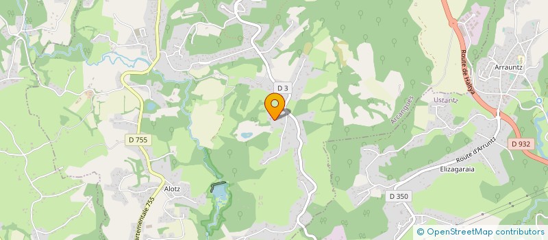 localisation de l'entreprise SCI SALISIENNE  ARCANGUES