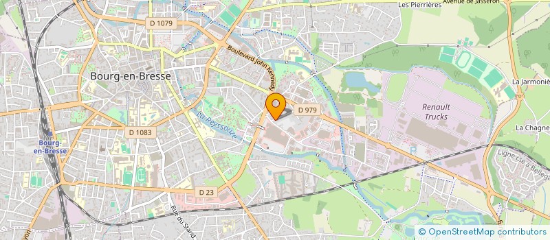 localisation de l'entreprise SCI SALISON DE LICIA à BOURG-EN-BRESSE