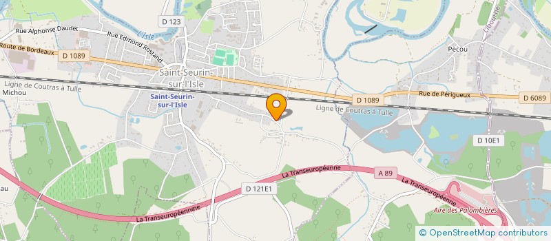 localisation de l'entreprise SCI SALLABERRY  SAINT-SEURIN-SUR-L'ISLE