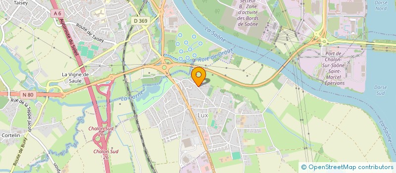 localisation de l'entreprise SCI SALLE ET JARDIN  LUX