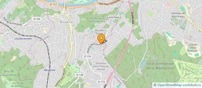 localisation de l'entreprise SCI SALLEN  LA CELLE-SAINT-CLOUD